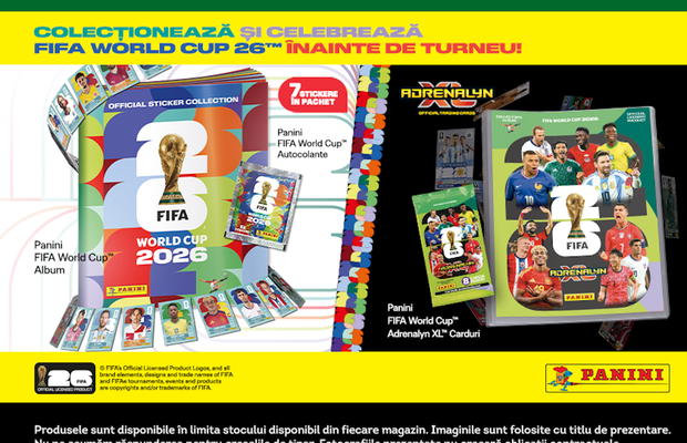 Ringier România și Froo aduc colecțiile Panini FIFA World Cup mai aproape de fanii din România
