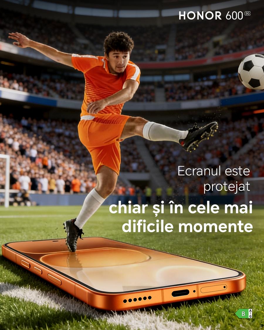 Fotbal fără pauză cu seria HONOR 600 și HONOR Pad X8b