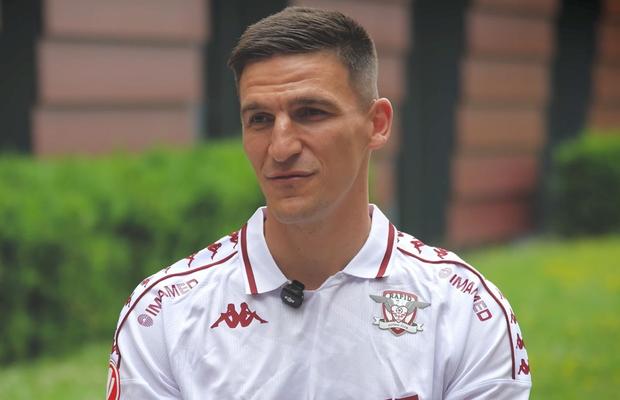 A semnat cu Rapid și dezvăluie: „Am rămas fără cuvinte”