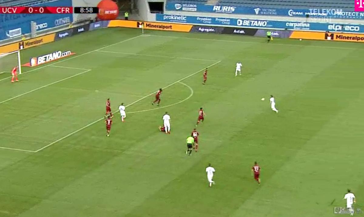 FOTO Goluri Nistor, Vinicius, Boli, Deac Craiova - CFR 03.08.2020