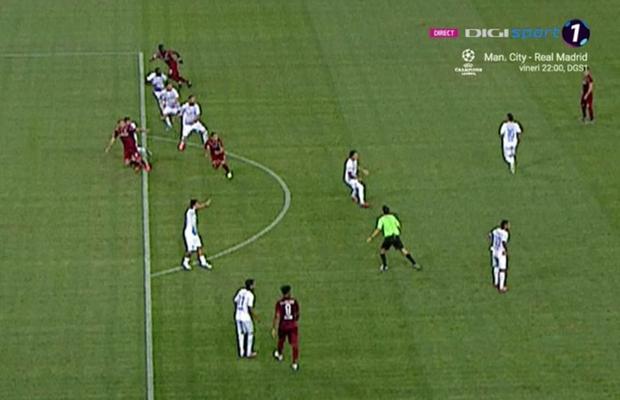 CRAIOVA - CFR 1-3. FOTO Penalty controversat primit de oaspeți! Oltenii au acuzat un ofsaid nesemnalat de arbitrul asistent