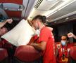 FOTO Imagini de senzație din autocarul lui CFR Cluj