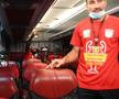 FOTO Imagini de senzație din autocarul lui CFR Cluj