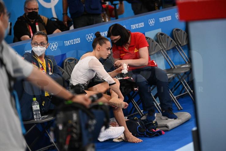 Larisa Iordache NU concurează în finală! A abandonat din cauza durerilor, foto: Raed Krishan/GSP