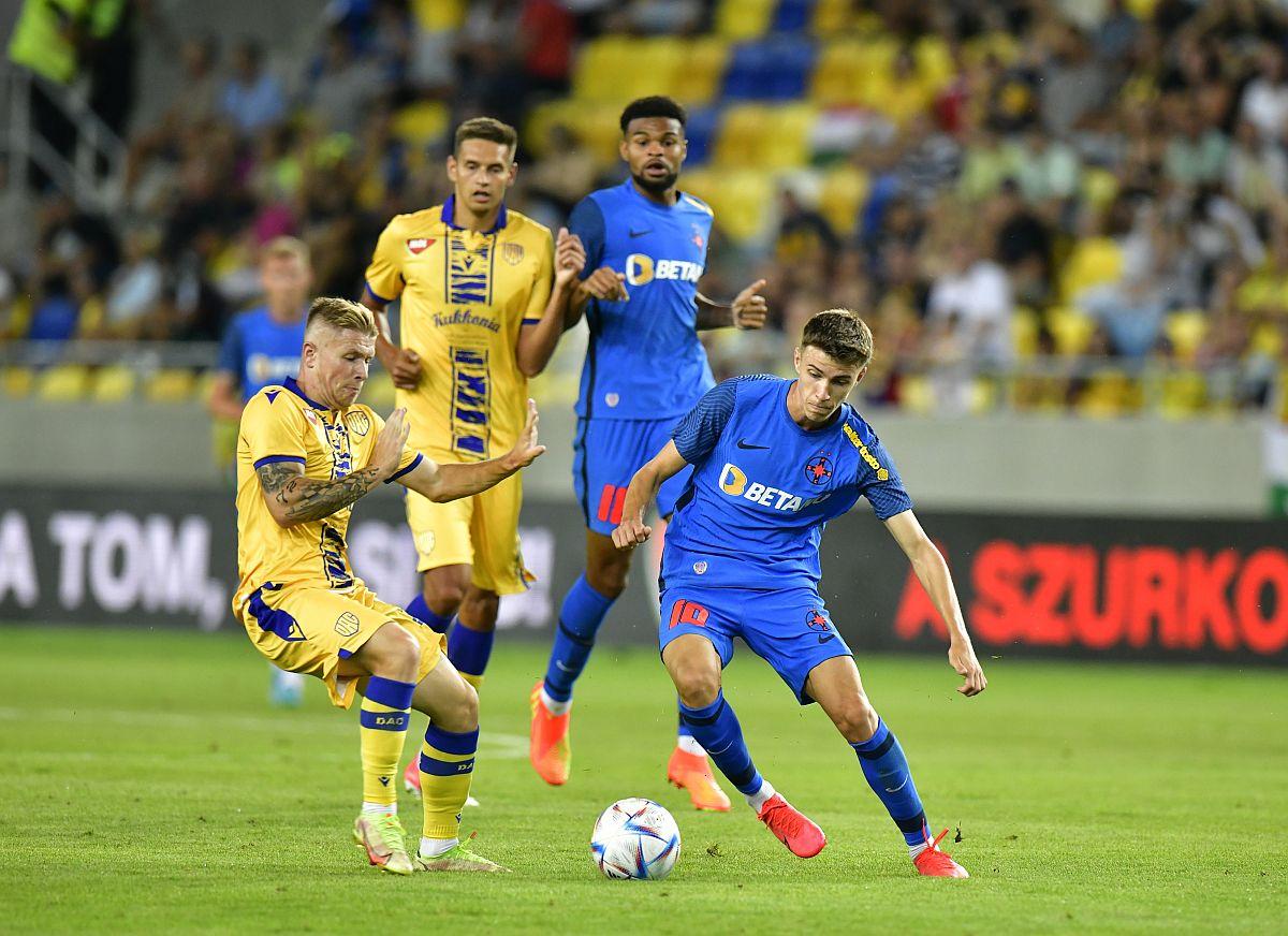 Ce nu s-a văzut la TV: Show la final, după ce FCSB s-a impus în Slovacia: » Ovidiu Popescu și Dawa au declanșat fiesta alături de ultrași