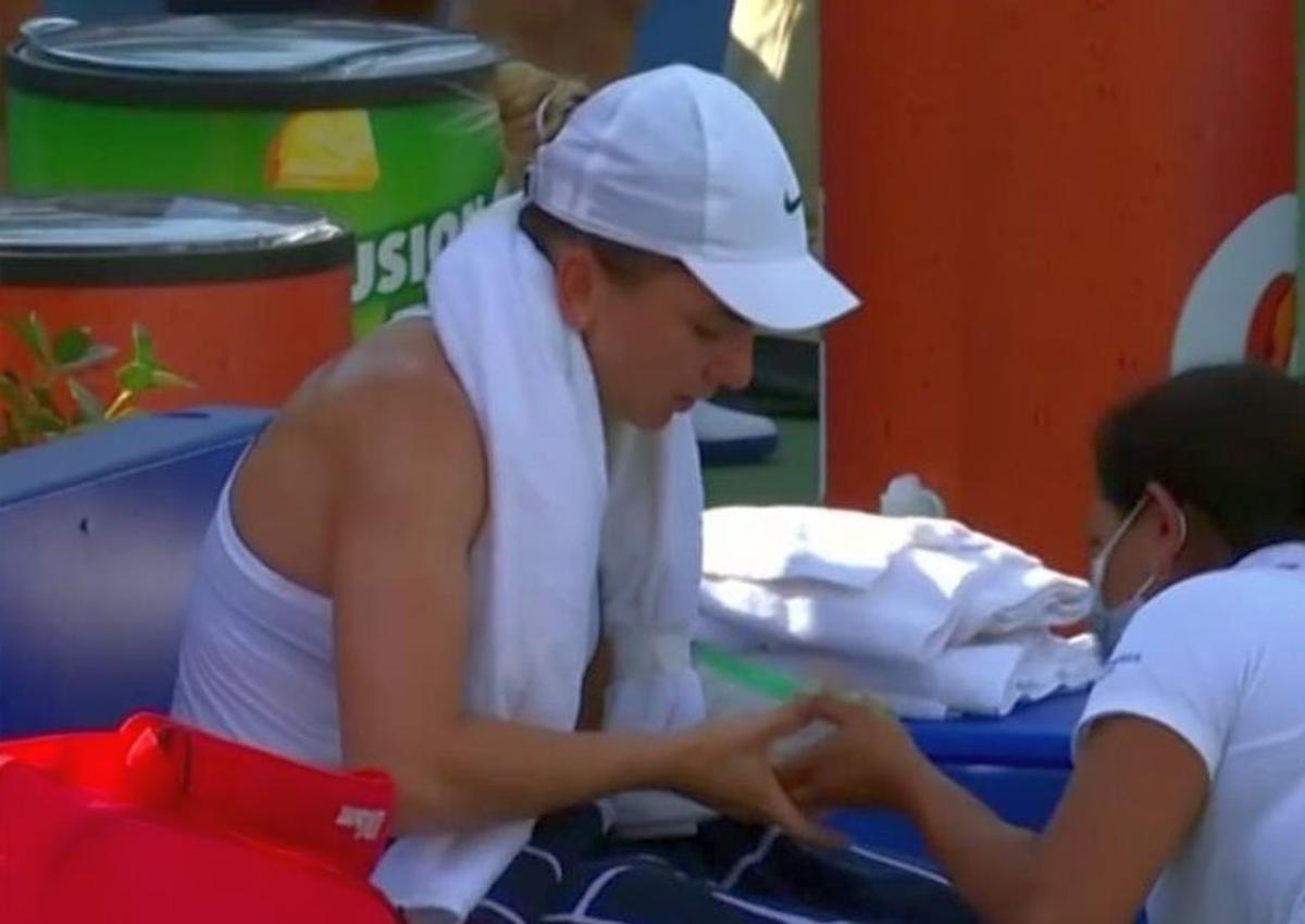 Simona Halep, abandon la Washington