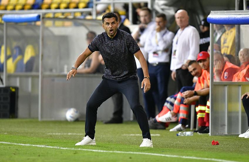 Dunajska Streda - FCSB 0-1 | Nicolae Dică, antrenorul roș-albaștrilor, a declarat la final că n-a fost mulțumit de ultimele 20 de minute din Slovacia, când se aștepta de la echipa sa să controleze mai bine partida.