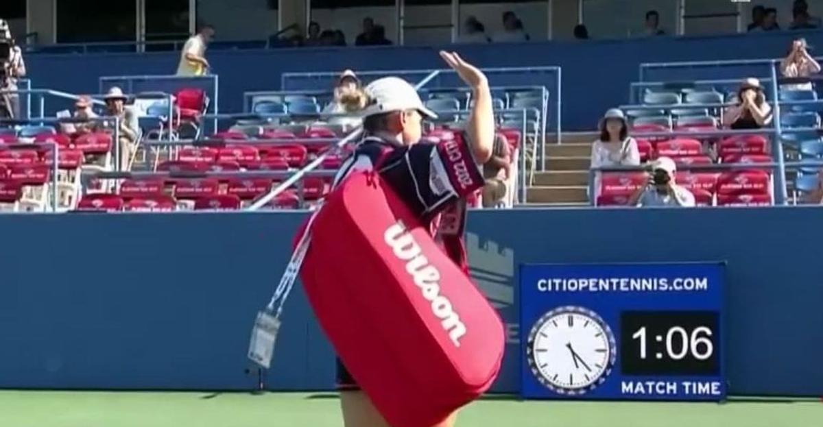 Simona Halep, OUT de la Washington » Ce a observat adversara ei: „Poate din cauza asta nu s-a simțit bine”