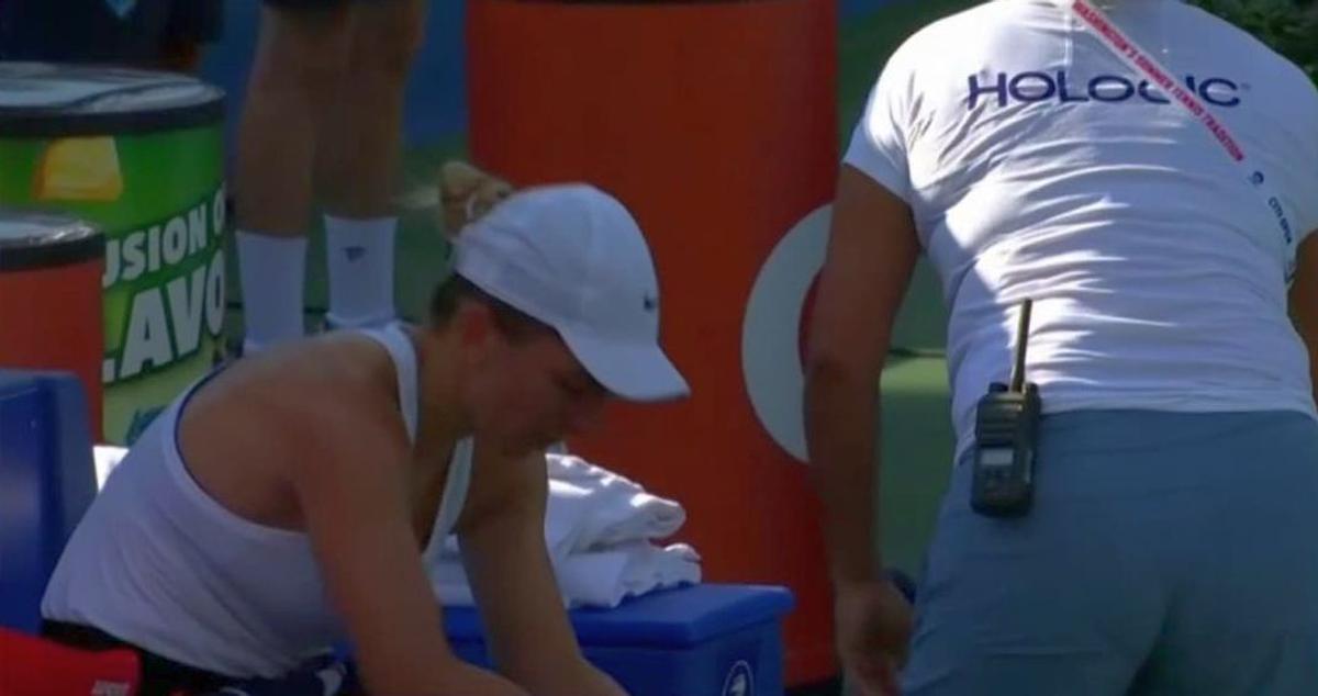 Simona Halep, abandon la Washington