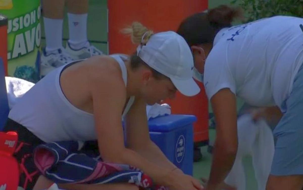 Simona Halep, abandon la Washington