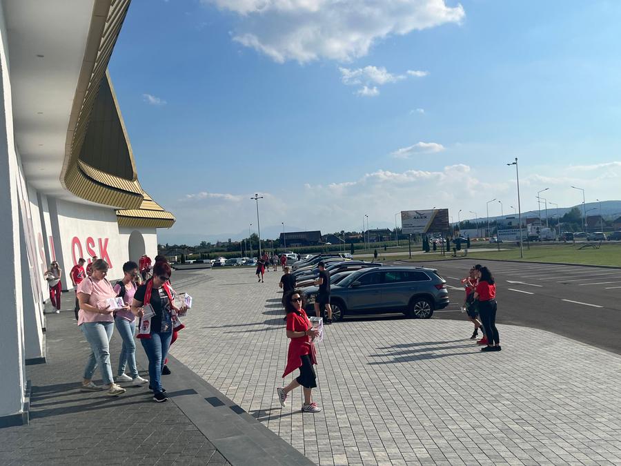 Fainoșag! Cea mai frumoasă seară din istoria lui Sepsi: lecție de fotbal predată lui CSKA și calificare în fața unui stadion plin