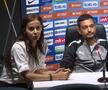 FOTO Margarita Peychinska, translator la conferința CSKA înainte de FCSB