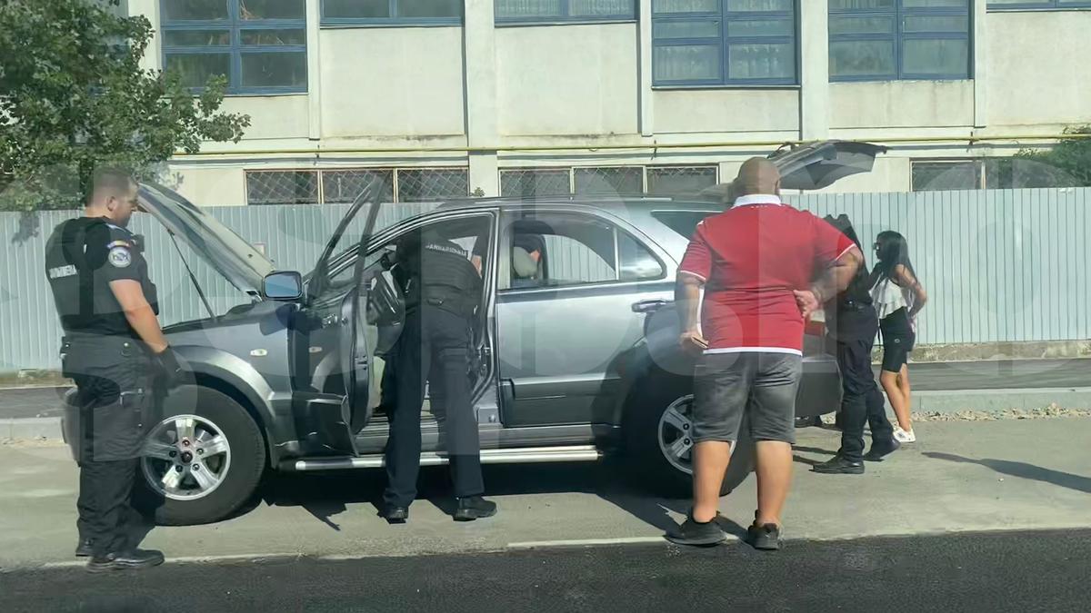 Un oraș în alertă că vin bulgarii » Polițiștii au percheziționat toate mașinile cu număr de Bulgaria înainte de Sepsi - CSKA Sofia. Imagini de la reporterii GSP