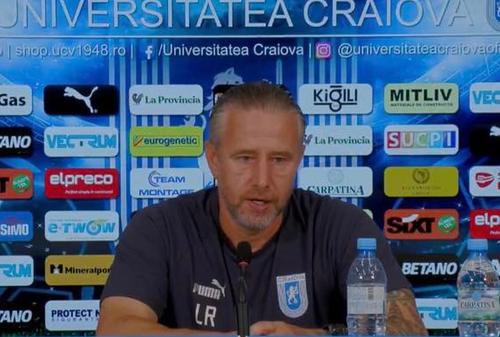 Laurențiu Reghecampf (47 de ani), antrenorul Universității Craiova, a prefațat meciul cu Hermannstadt din etapa a patra din SuperLiga.