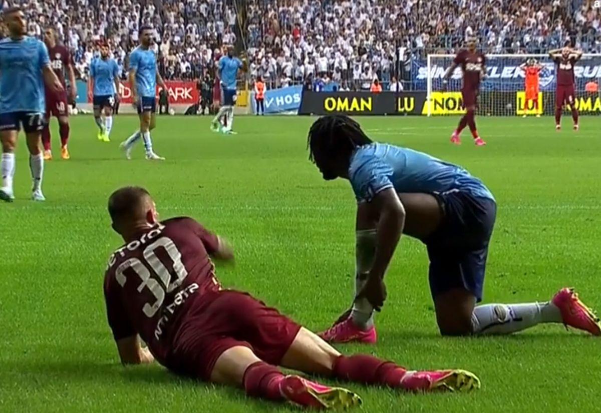 Frustrare în „infern” » Speranțele lui CFR Cluj s-au năruit în prelungiri cu Adana Demirspor, deși românii aveau om în plus
