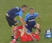 David Miculescu, accidentat în FCSB - CSKA 1948 Sofia