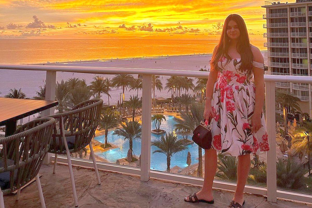 Cum a apărut fiica lui Cristi Borcea pe plaja din Florida » Melissa locuiește de ceva vreme în America