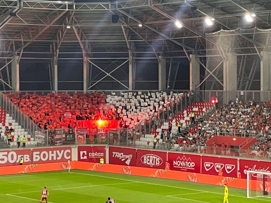 Fainoșag! Cea mai frumoasă seară din istoria lui Sepsi: lecție de fotbal predată lui CSKA și calificare în fața unui stadion plin