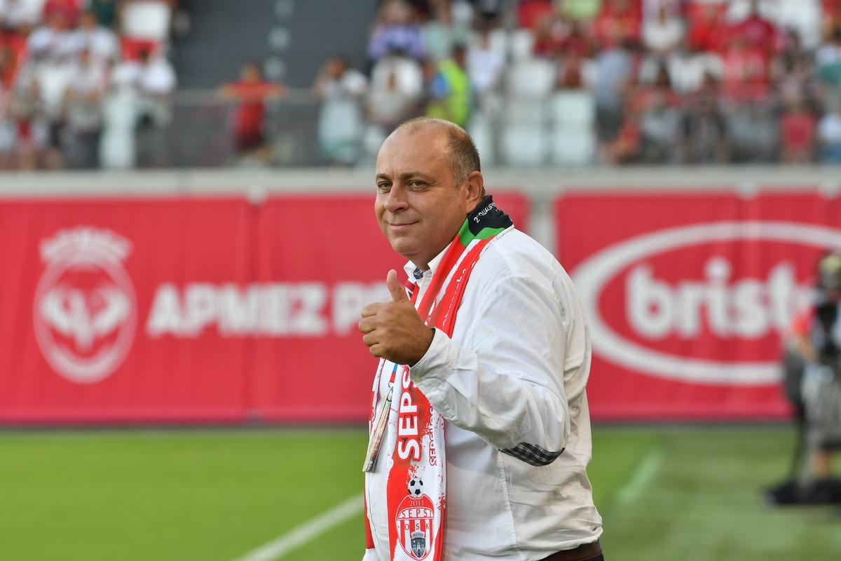 Istoric! Liviu Ciobotariu, de nota 10 în Sepsi - CSKA: „O seară minunată. Am discutat deja cu cei din club”