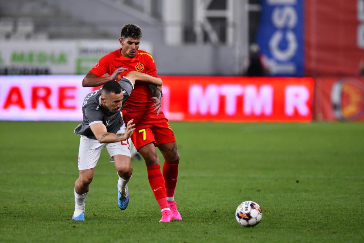FCSB - CSKA 1948 Sofia 3-2 » FCSB, calificare cu emoție! Dubla lui Djokovic duce vicecampioana în turul 3 al Conference League