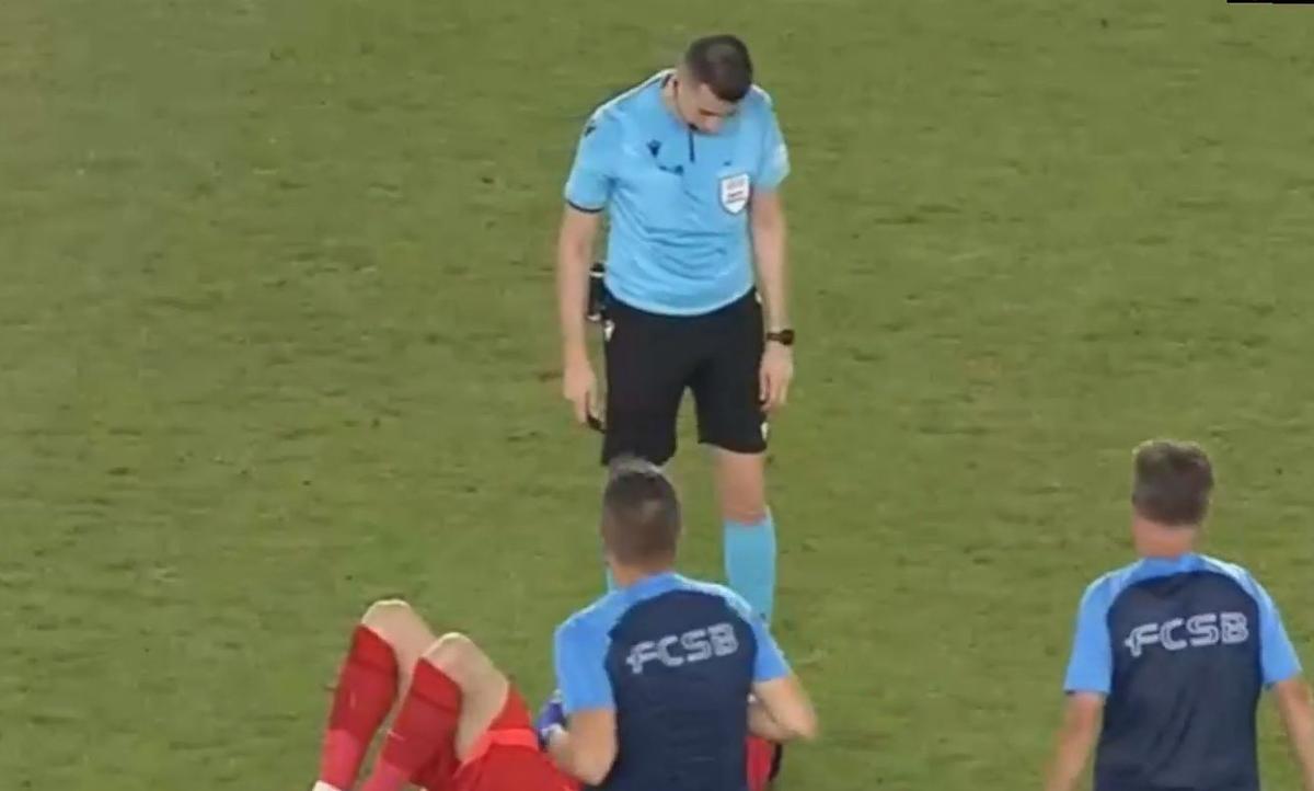Pierdere pentru FCSB » S-a accidentat în prima repriză a meciului cu CSKA 1948