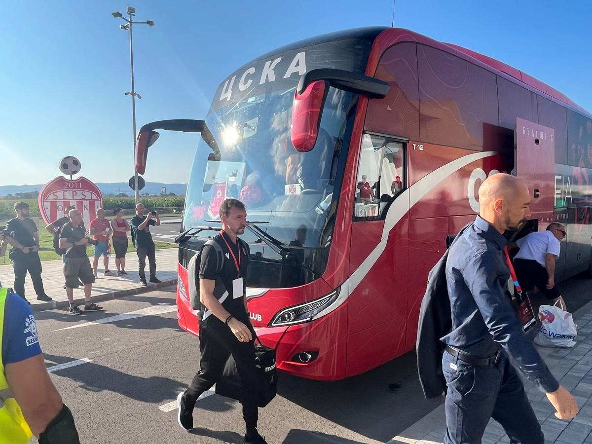 Sepsi - CSKA Sofia, imagini dinainte de meci