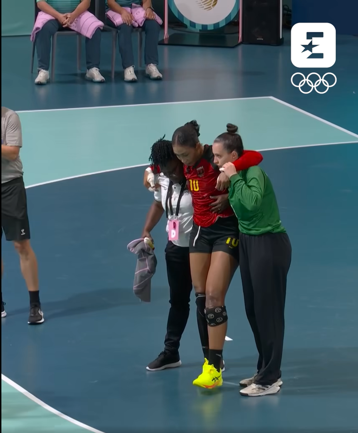Trei jucătoare din Liga Florilor au produs un moment emoționant la Jocurile Olimpice