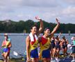 Barca feminină a României, aur la proba de 8+1