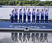 Barca feminină a României, aur la proba de 8+1