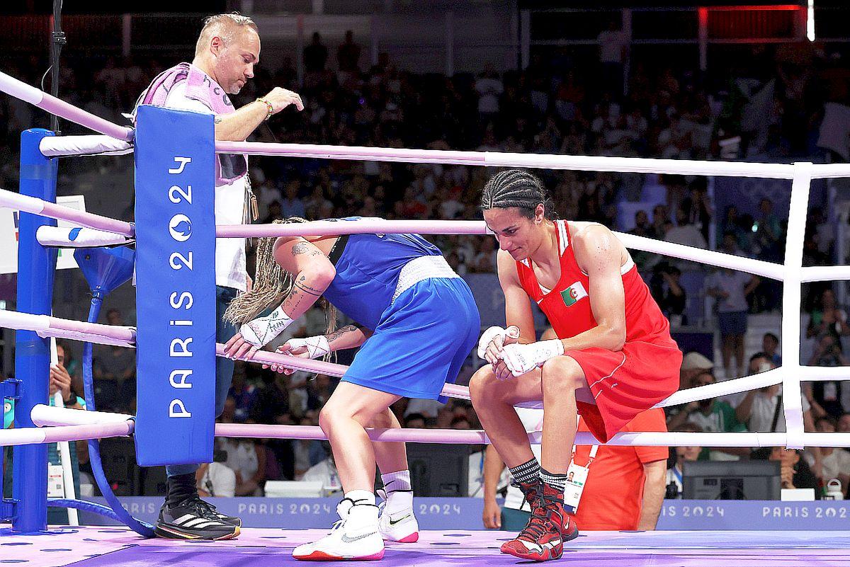 Imane Khelif - Anna Luca Hamori, în sferturile turneului olimpic de box