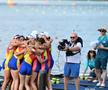 Barca feminină a României, aur la proba de 8+1