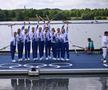 Barca feminină a României, aur la proba de 8+1