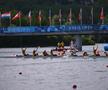 Barca feminină a României, aur la proba de 8+1