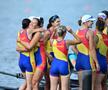 Barca feminină a României, aur la proba de 8+1