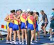 Barca feminină a României, aur la proba de 8+1