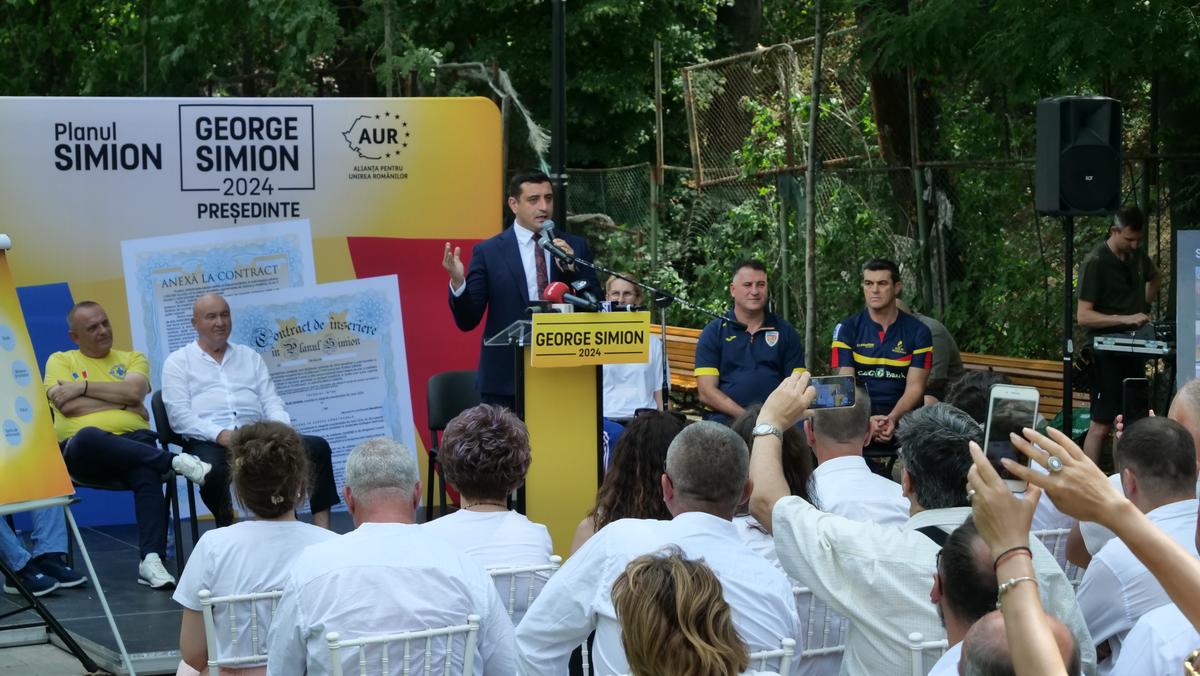 George Simion și-a lansat planul pentru salvarea sportului