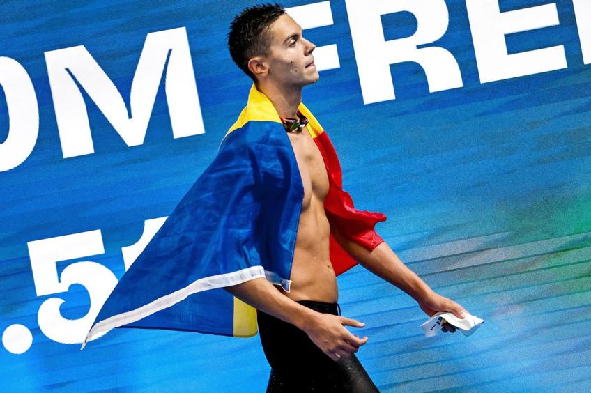 ictoriile lui David Popovici în cursele de 100 și 200 de metri liber au devansat delegații cu tradiție în sporturile acvatice.