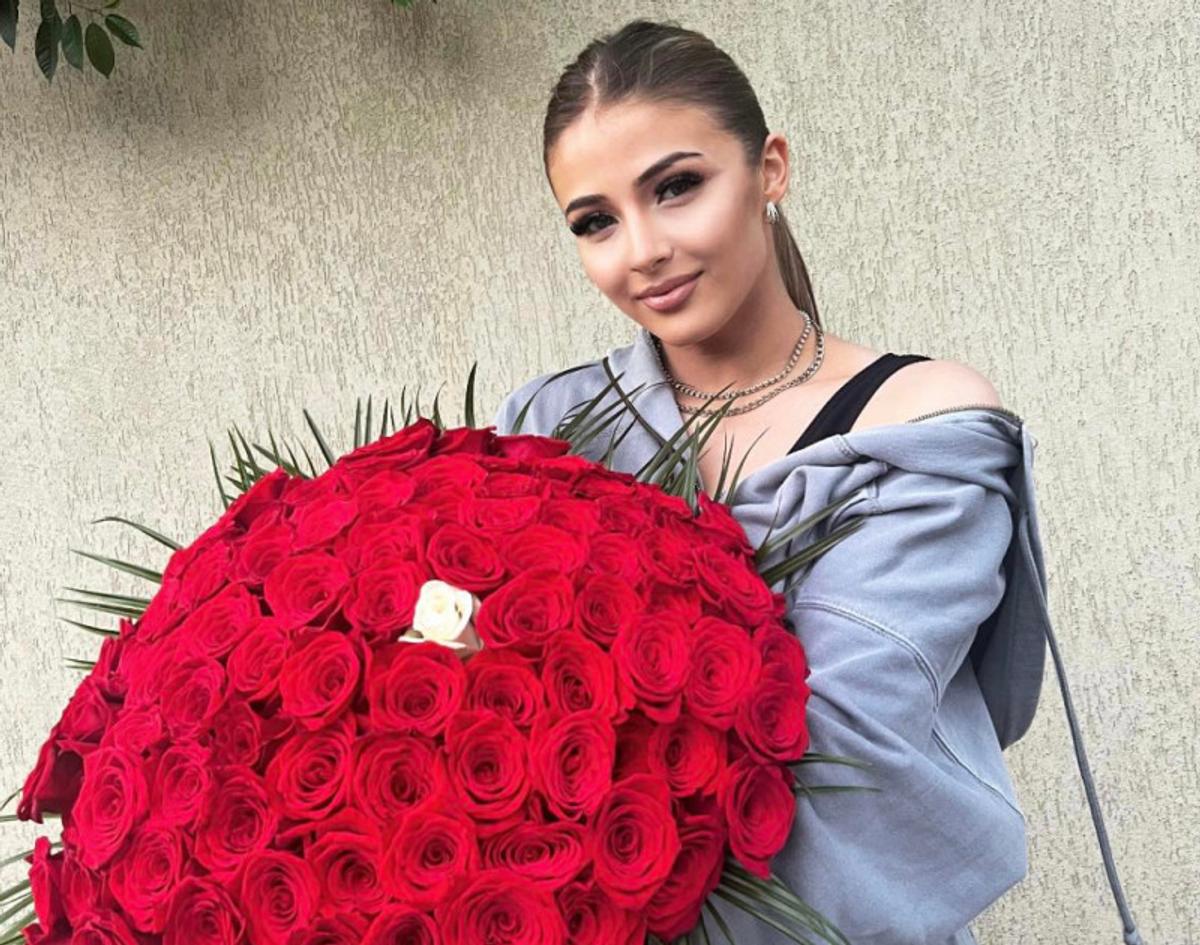 Antonia, iubita lui Alexandru Musi, a fost prezentă la Dinamo - FCSB