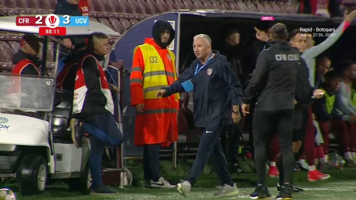 A venit decizia! Suspendare DRASTICĂ pentru Dan Petrescu, după scandalul cu Craiova