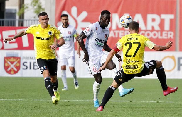 Hermannstadt - U Cluj, duel de pus în ramă: spectacol cu 4 goluri la Sibiu. Clasamentul în Superliga