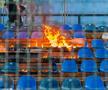Stadion incendiat în Croația // foto: X