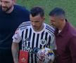 Dan Nistor a bifat meciul cu numărul 515 în Liga 1, egalând recordul deținut până acum de Ionel Dănciulescu // FOTO: captură @Prima Sport