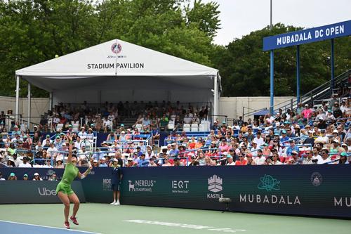 Alexandra Eala, în finala WTA de la Washington/Foto: Imago Images