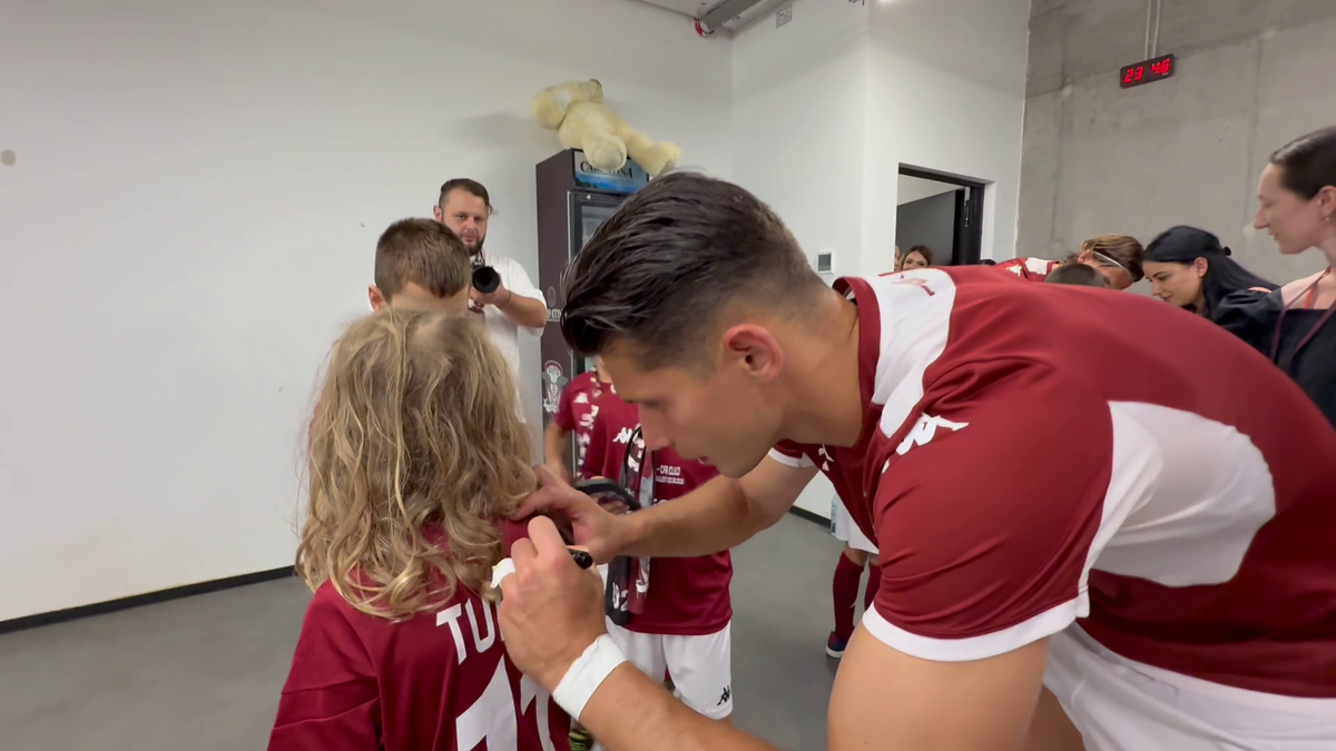 Moment special după Rapid - CFR Cluj