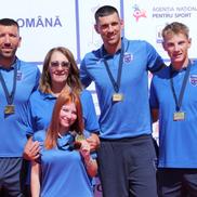 Canotaj - Campionate Europene 2026 Andrei Mândrilă, Constantin Adam, Doina Ignat, Florin Arteni, Mateus Cozminciuc, Rucsandra Bucșa Foto: Andrei Furnigă