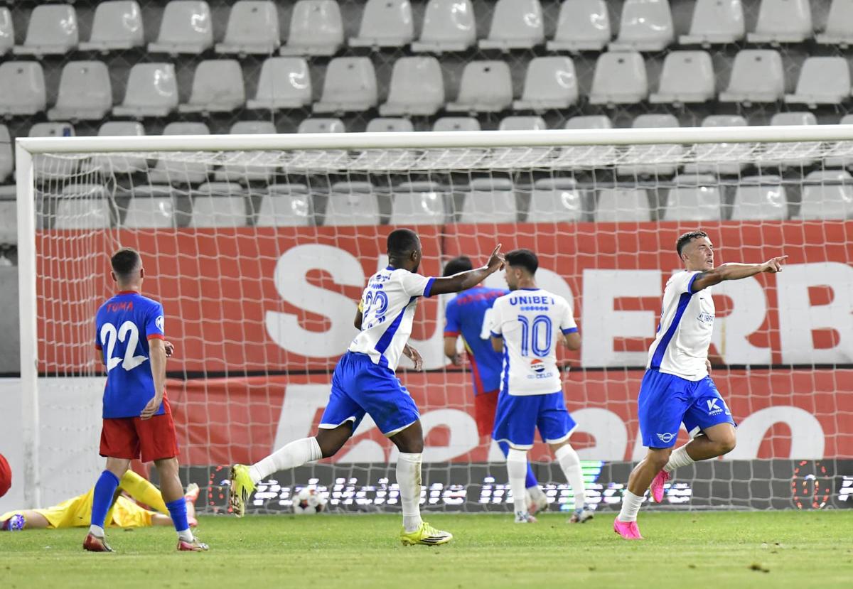 Cât ai clipi! Așa le-a închis Farul lumina celor de la FCSB: gol-fulger cu Dawa gafeur