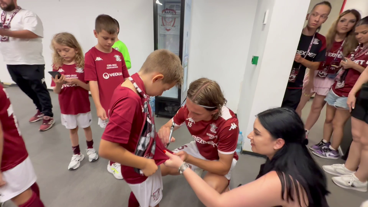 Moment special după Rapid - CFR Cluj