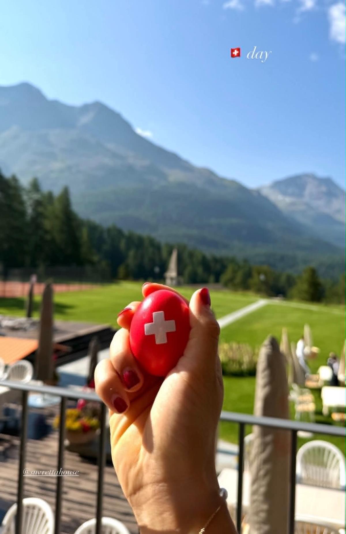 Emma Răducanu, vacanță în Elveția