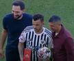Dan Nistor a bifat meciul cu numărul 515 în Liga 1, egalând recordul deținut până acum de Ionel Dănciulescu // FOTO: captură @Prima Sport
