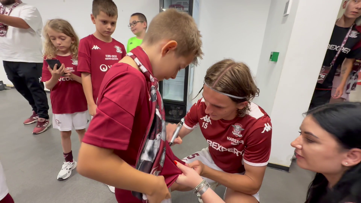 Moment special după Rapid - CFR Cluj